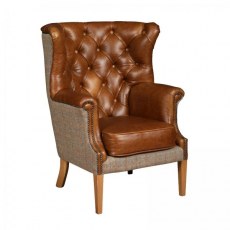 Vintage Winchester Wing Chair.