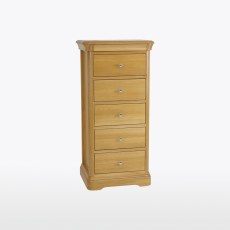 TCH Lamont 5 Drawer Tall Chest.