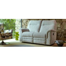 Parker Knoll Hudson Fabric Power 2 Seater Sofa