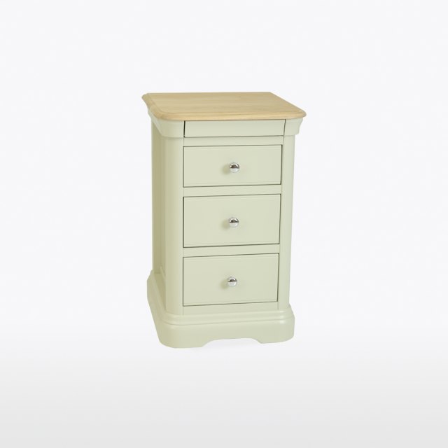 TCH Furniture TCH Cromwell CRO832 3 Drawer Bedside Chest.