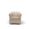 Rom Rom Leather YoYo Swivel Chair