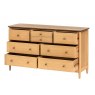 Paris 3 Over 4 Drawer Wide Chest