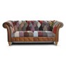 Vintage Sofa Company Vintage Harlequin Chester Club Patchwork 2 Seater - Fast Track