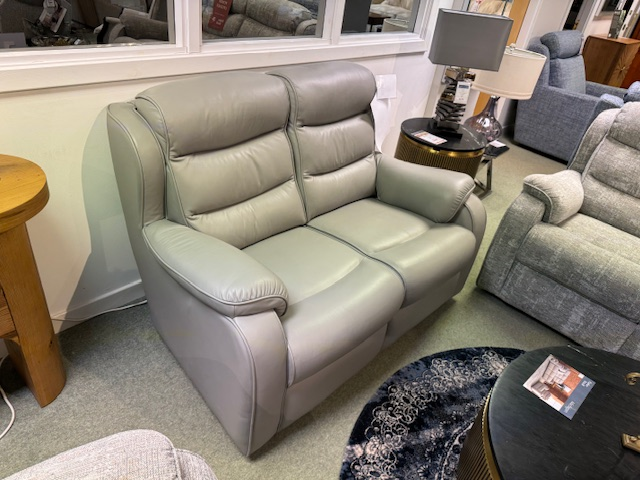 Leather 2 Seater Sofa