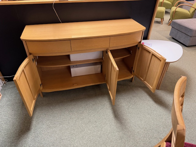 3 Door/3 Drawer Sideboard with Cutlery Drawer H81 x W178 x D49cm