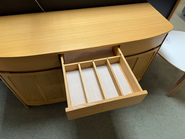 3 Door/3 Drawer Sideboard with Cutlery Drawer H81 x W178 x D49cm