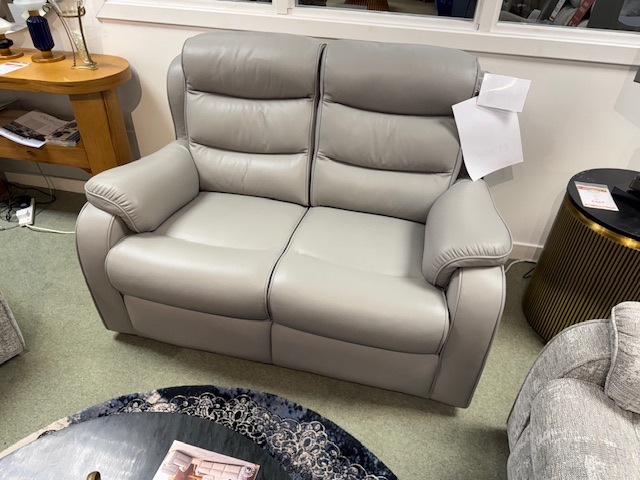 Leather 2 Seater Sofa