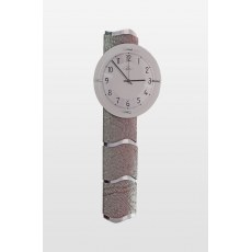 QC9090 Designer Grey Stone Effect Wall Clock