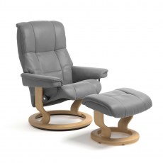 Stressless Mayfair Small Classic Recliner with Stool SPECIAL OFFER
