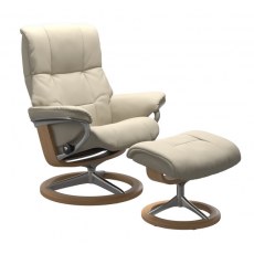Stressless Mayfair Small Recliner with Stool (Signature Base) SPECIAL OFFER