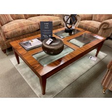 Iain James AMC58 Coffee Table with Glass Inserts.