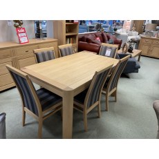 MTE Faro Ext.Dining Table & 6 Chairs.