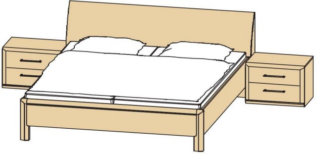 Disselkamp Disselkamp Coretta Double Bed