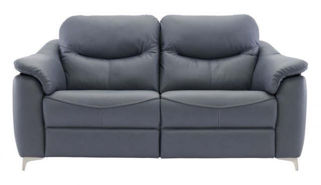 G Plan Furniture G Plan Jackson 2 Seater DBL Manual recliner Leather Sofa