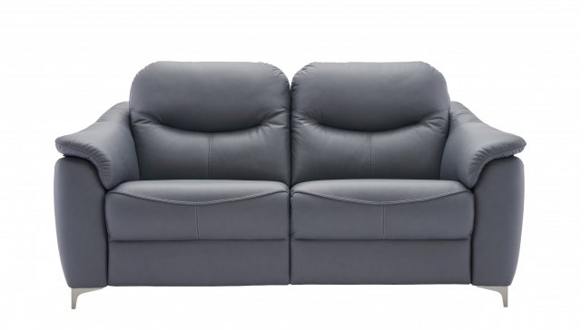 G Plan Furniture G Plan Jackson 3 Seater DBL Manual Recliner Leather Sofa