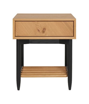 Ercol Furniture Ercol Monza 1 Drawer Bedside Cabinet