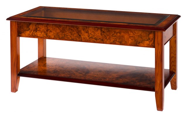 Ashmore Reproduction Furniture Ashmore WA105 Glass Top Coffee Table.
