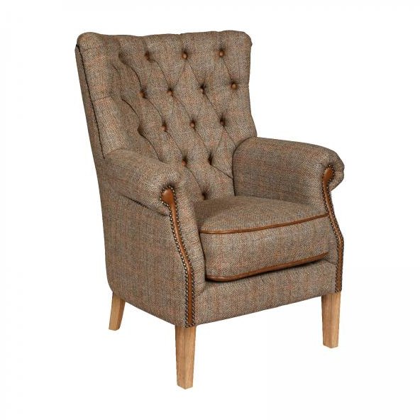 Vintage Sofa Company Vintage Hexham Chair - Fast Track (3HTW Hunting Lodge)