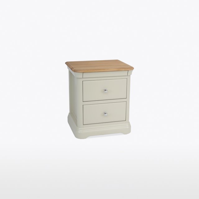 TCH Furniture TCH Cromwell CRO801 2 Drawer Bedside Chest.