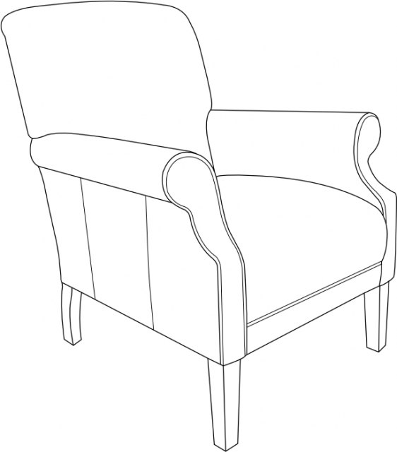 Tetrad Fine Furniture Tetrad Bowmore Chair.
