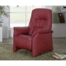 Rhine Power Lift & Rise Recliner Chair Red Leather