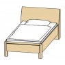 Disselkamp Coretta Comfort Single Bed