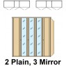Disselkamp Disselkamp Coretta Wardrobe (5 hinged doors)