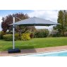 Firmans Roma Cantilever Parasol With Water Filled Moveable Base, Speaker & LED Lights
