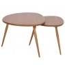 Ercol Furniture Ercol Pebble Coffee Table Nest